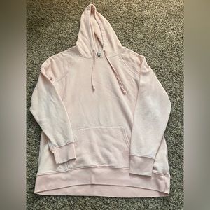 light pink american eagle hoodie